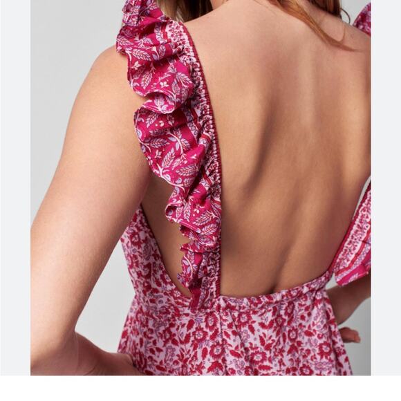 Faherty Hyland Dress Size Large NWT (b17) - Picture 4 of 9